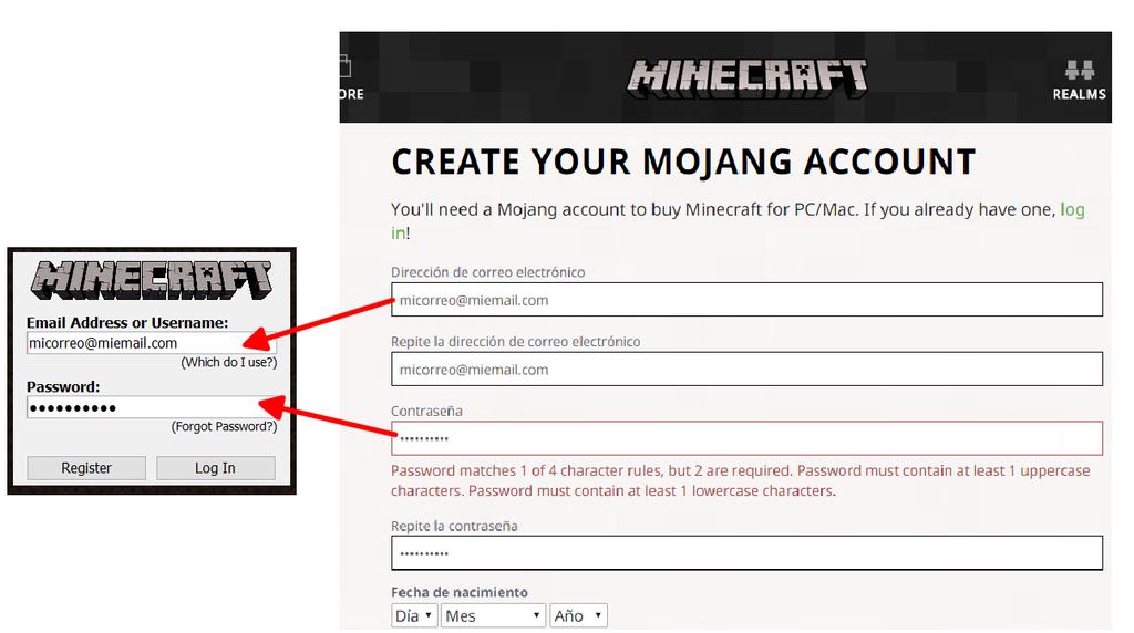 Configuración del lanzador de Minecraft Ahora que ya tienes Minecraft instalado, deberás arrancar el juego en tu ordenador, pulsando sobre el icono del juego: Si es la primera vez que arrancas el