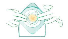 www.bao-health.com Email: Instrucciones de uso de los parches y las bolsas para los sistemas de dos piezas (Cerrada): 1. Limpie la piel alrededor del estoma con agua limpia o salina.