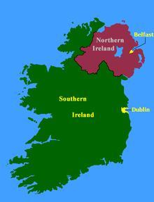 Acta del Gobierno de Irlanda de 1920 realizado por el Parlamento del Reino Unido para Independizar a Irlanda.