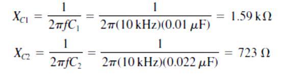 Ejemplo: Encontrar la corriente en la resistencia con el teorema de superposición.