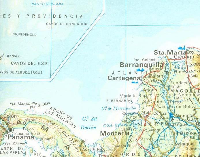 N 3 2 1 4 3 Isla Grande N 1 2 4 N N N Figura 1. Mapas indicando las zonas de muestreo. Ubicación de los arrecifes de 1.