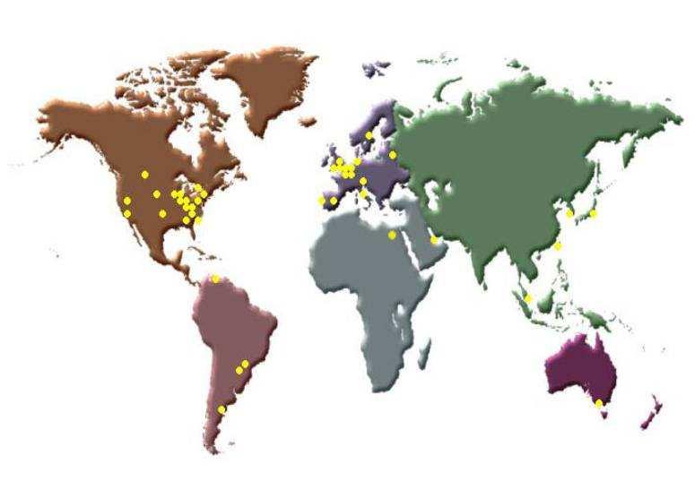 Cat Logistics Presencia Global 107 centros en 23 países de 6 continentes Más de 12000 empleados Centros Administrativos Mossville, IL - U.S.A. Brussels, Belgium Detroit, MI - U.