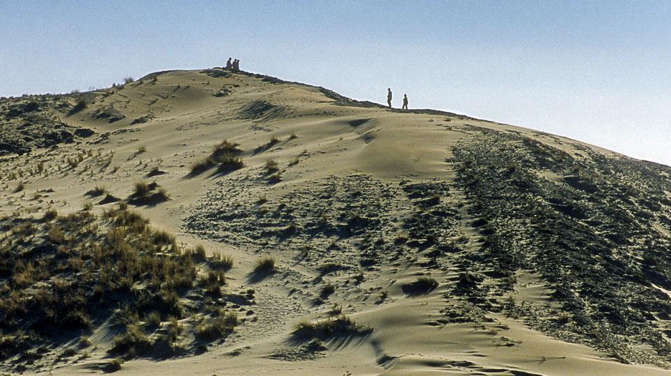Las dunas rampantes de Mónsul forman parte de los rincones más visitados del parque natural.