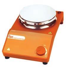 STIS-000-001 0,8 L 15 175 120 1 93,31 Agitador magnético sin calefacción LBX BASIC, 1,5 L ise o ultra silencioso sin vibraciones Potente a itación elocidad re ulable entre 300 2000 rpm imensiones de