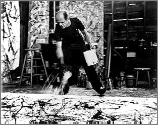 Fig.14. Jackson Pollock. Fotógrafo: Hans Namuth. Fig.15. Anthropométries, 1960. Paris. Yves Klein. Fig.16. Tipografía manual. Tien- Min Liao.