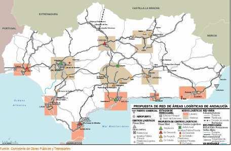 La focalización de tráficos y ejes con destino Bahía de Algeciras permite aprovechar el conjunto de inversiones