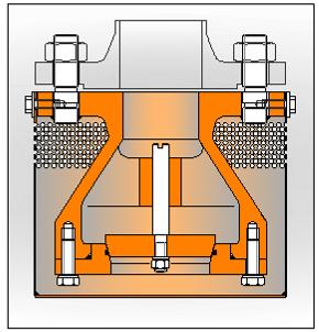 Las válvulas de retención se utilizan sobre todo en tuberías de aspiración con fluidos (fig. 9), por ejemplo en la aspiración de bombas en tanques.