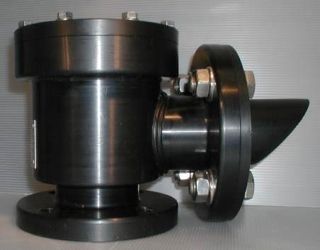 22) o materiales altamente resistentes a la corrosión, así como en diseños especiales. Fig. 20: KITO Válvula de presión/vacío en línea Fig.