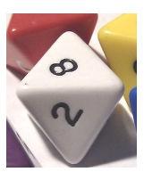 Capítulo IV: Probabilidad Frecuencial IV PARTE: La siguiente secuencia de números corresponde al número que sale en la cara de un dado con 8 caras al realizar 40 lanzamientos.