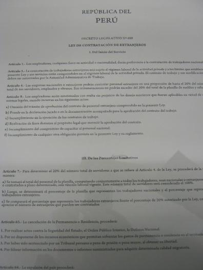 Job announcement posted on the website: www.loquo.com.