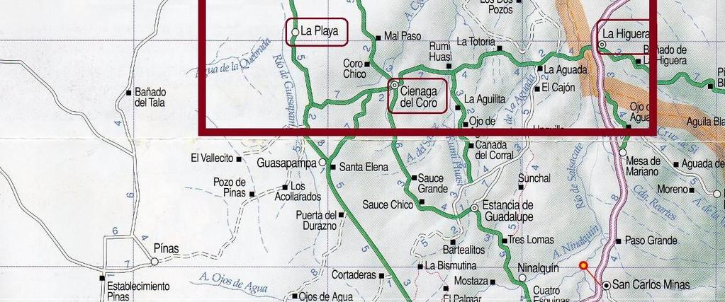 cuyo epicentro se ubica en el Departamento Minas, más concretamente en la Sierra de Guasapampa.