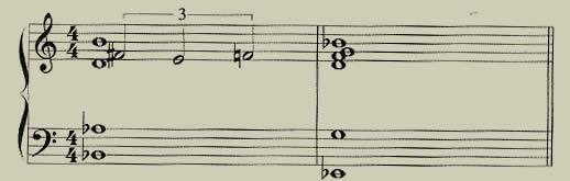 (Ej.1) Veamos cómo funciona: comenzaremos con el acorde Ddim7 que aparece en el decodificador de acordes 1.