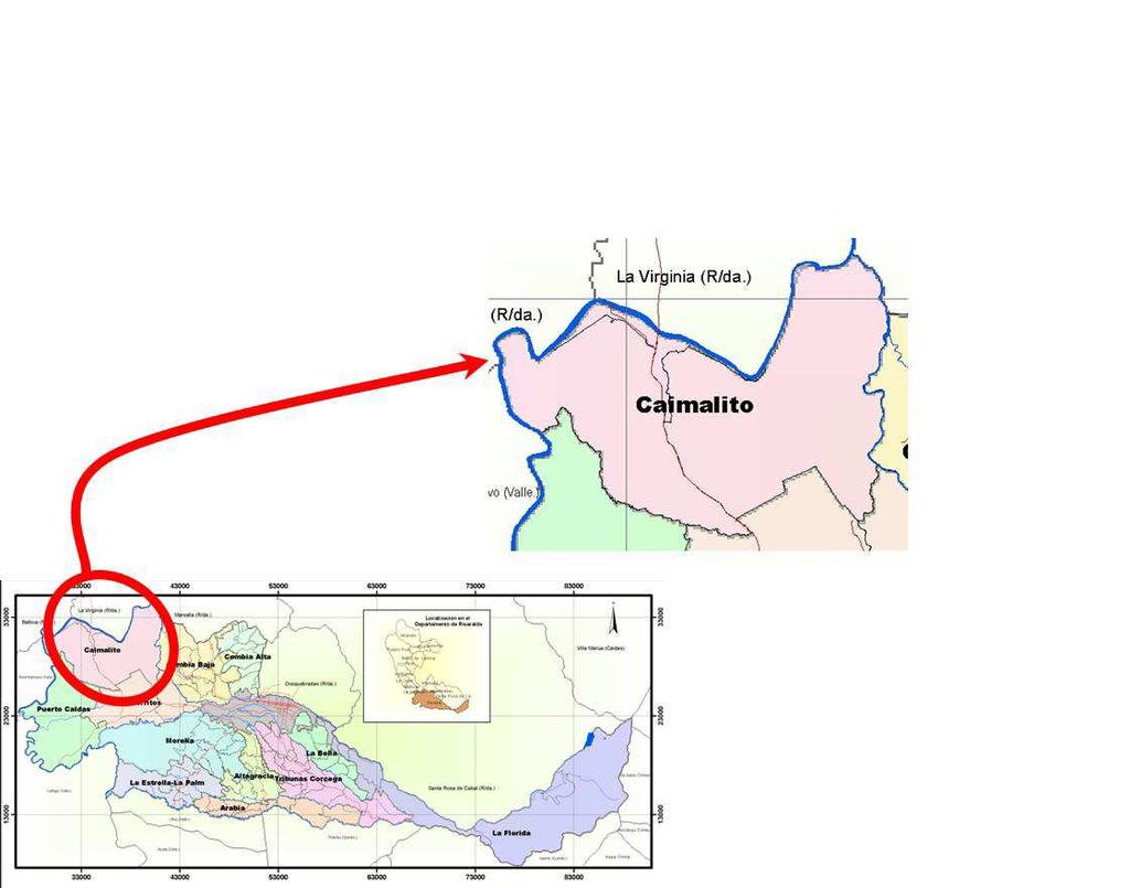 1. INTRODUCCION El corregimiento de Caimalito se encuentra ubicado en la parte norte del municipio de Pereira.