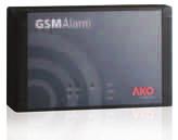 AKOSOFT GSMAlarm Módulo GSM para gestión de alarmas. Cuando se activa una de las 4 entradas de alarma, el equipo envía un SMS al primer número de teléfono programado.