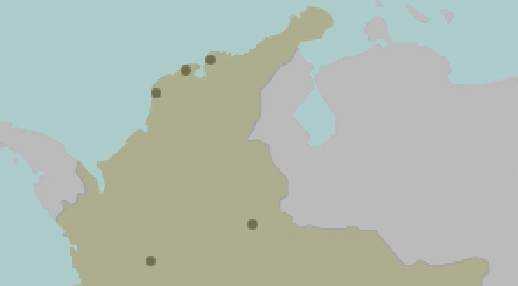 Océa Santa Marta nos Maicao Barra >3000 Cartagena km nquill a Panamá