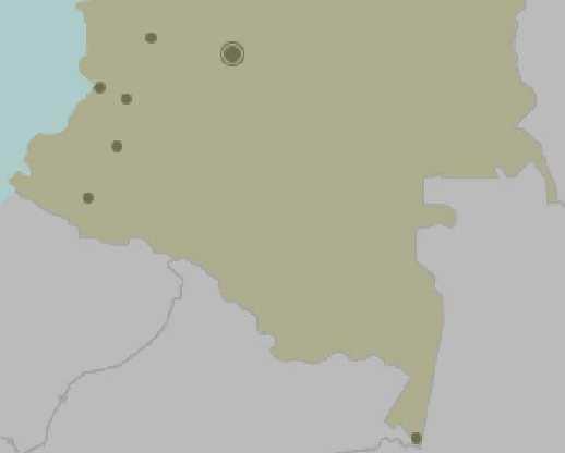 Mapa de Riesgo Radiológico de Colombia * Pto.