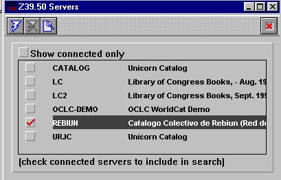 I.2. BUSCAR FUENTE otros catálogos (z39.50) : consulta y descarga de registros bibliográficos de Para acceder a otros catálogos se hace desde.