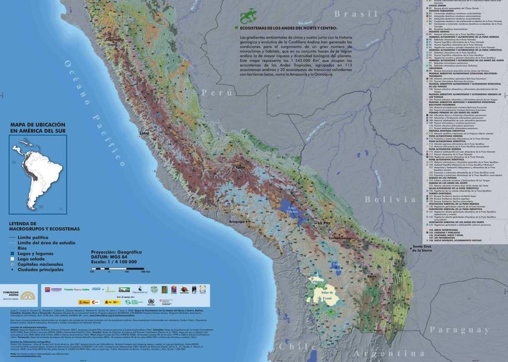 asociados a procesos de conversión y alteración de ecosistemas. Modelos de desarrollo de los Estados sustentados en la extracción de recursos naturales en los Andes (p.