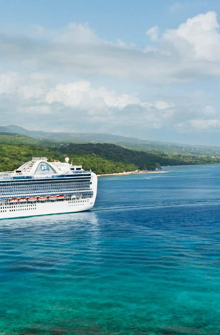 Princess Cruises cuenta con una de las flotas más extensas del mundo.