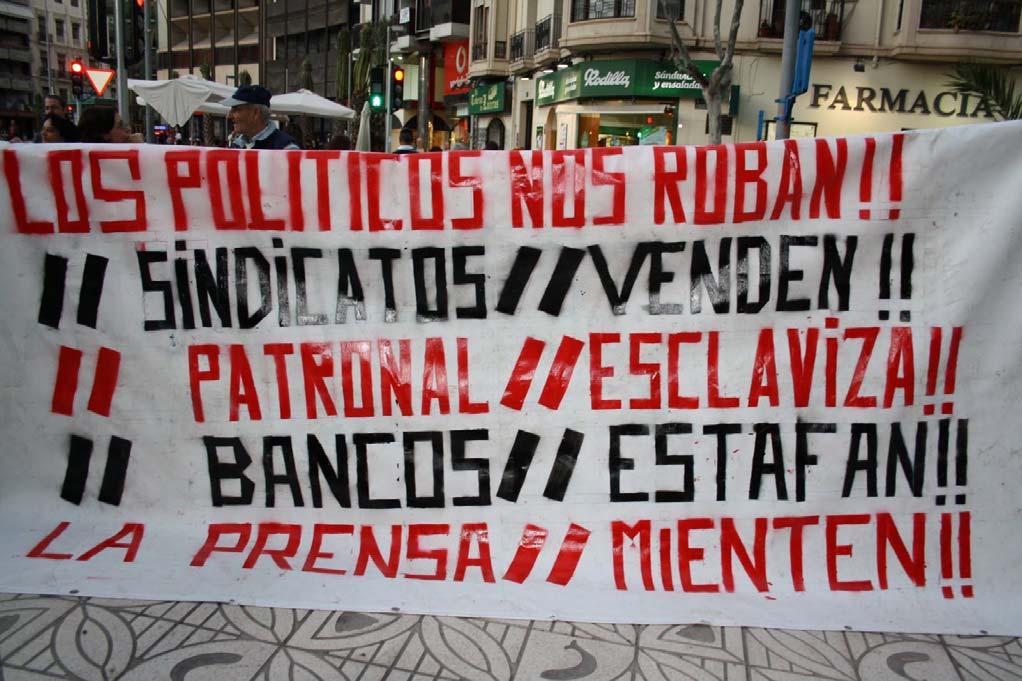 Trayectoria descendente del sindicalismo en España: De favorecer la cultura