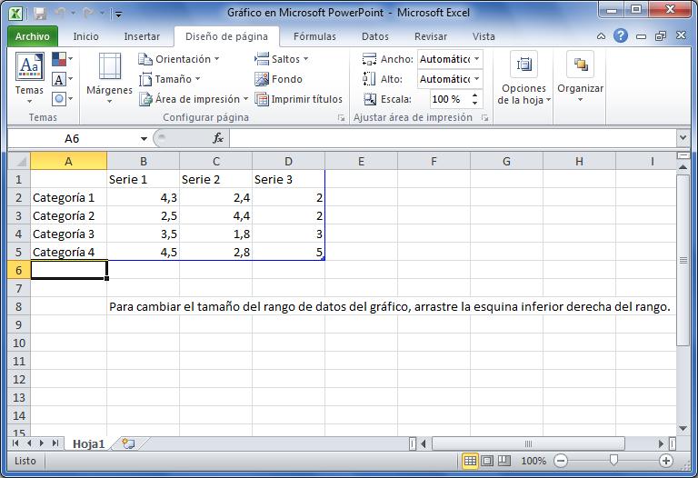 Microsoft Excel se abre con algunos