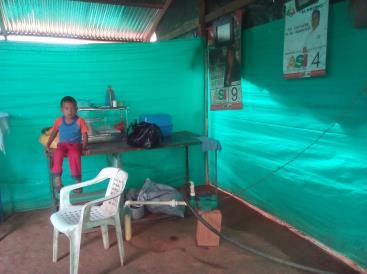 Escenario general del sector Agua, saneamiento básico e higiene Sector priorizado 1 Los 5 sectores de Arazá carecen del servicio de agua potable, por lo que las familias tienen dos formas de