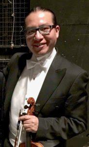 Actualmente es el primer violín del Cuarteto de Cuerdas Carlos Chávez y es profesor en la Universidad de Carolina del Norte.