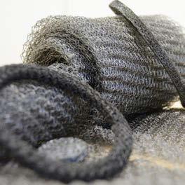 Malla tricotada Calidades: Inox.