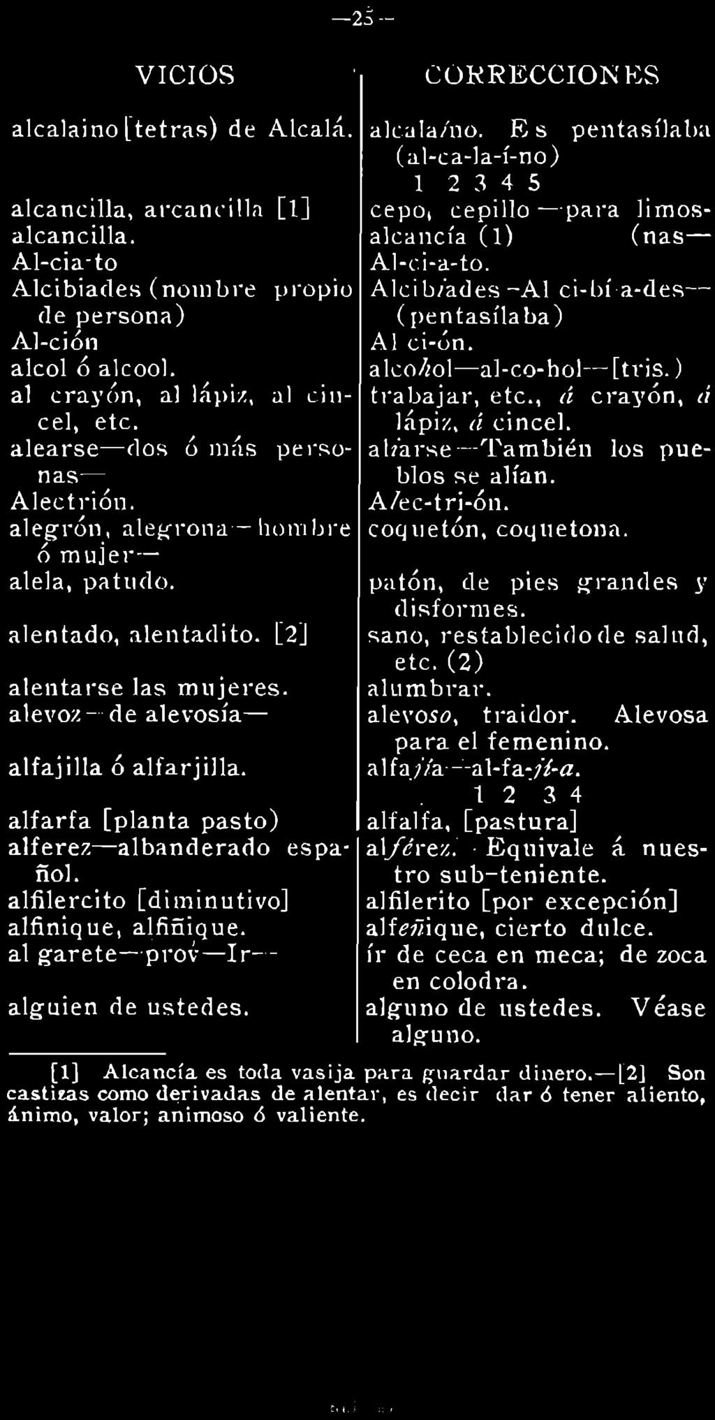 -2~- alcalaino [tetras) de Alcalá. alcancilla, arcancilla [lj alcancilla. Al-cia"to Alcibiades (nolllb 'e propio de persona) AI-ción alcol ó alcool. al crayón, al lilpi?:, al Clllcel, etc.