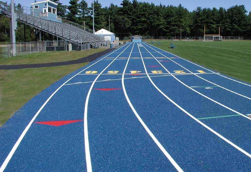 DESEMPEÑO TOTAL Los Sistemas de campo de atletismo Trackmaster han demostrado que tienen alto desempeño en cualquier condición climática.