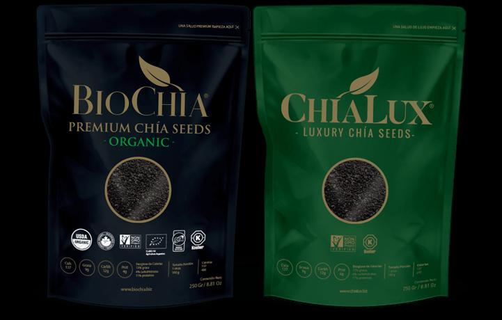 Las semillas de Chía no contienen gluten, se pueden consumir solas o incorporadas a otros alimentos, aportan energía, ayudan a controlar los