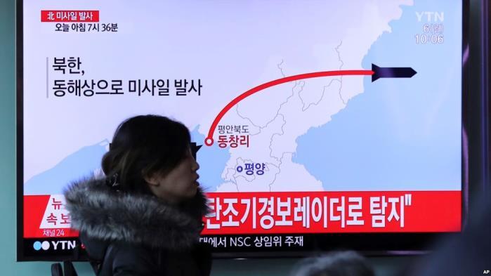 crecientes tensiones en la Península de Corea por los ensayos balísticos y de