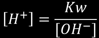 Ejemplo #2 A 298 K, la solución tiene [OH - ] 1.0 x 10-7 M.