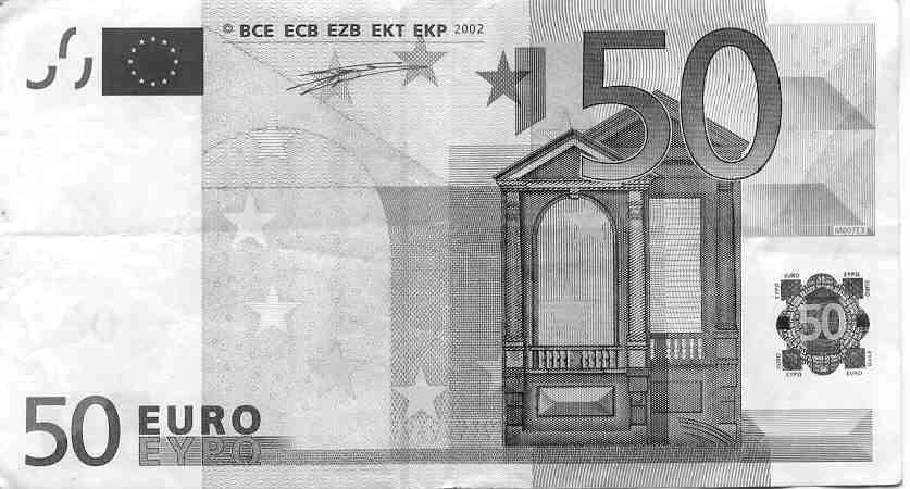 cincuenta euros.
