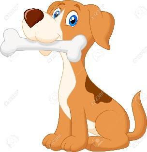 Observa y lee: HISTORIA DEL PERRITO CON EL HUESO Cierto día un perrito encontró un hueso. Pero llegó un perro más grande y le gruñó, enseñándole los dientes.