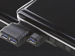15. Conecte su dispositivo USB a uno de los puertos USB de la TU3-H2EC Su configuración inalámbrica ha finalizado.