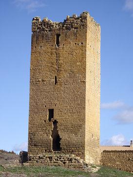 castillo de Obano de donde se deduce que lo mandó construir su padre el rey Sancho Ramírez, cuyo reinado