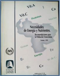 Bengoa 1976 Requerimientos de Energía y de Nutrientes de la Población Venezolana.