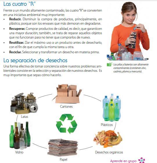 Ocho razones para reciclar en nuestra sociedad 1. Reciclar ayuda a disminuir la contaminación del aire y el agua. 2.