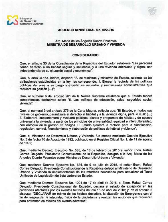 8.7 Anexo 7: Acuerdo Ministerial Nro.