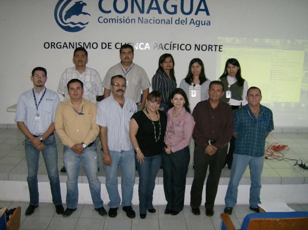 Acciones académicas promovidas por el CECUC El CEC Impartió Cursos de Capacitación al Personal de la Comisión Nacional del Agua ( CONAGUA ) Octubre de 2014 En las instalaciones de la CONAGUA, el