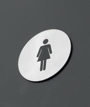 P Silhuetas para casa de banho com / Bathroom indicators with concealed Indicadores de toilete con