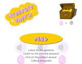 This game focuses on the past tense with four main sections. There is a past tense vocabulary practice section and a verbs spelling section.