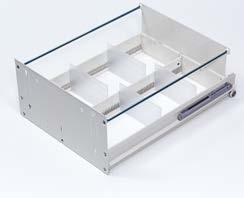 Separadores de acero: los separadores de acero de altura extra son ideales para separar o sujetar artículos especialmente