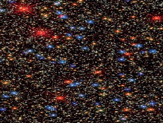Las galaxias y las estrellas 2.2. Las estrellas Vida de las estrellas Son grandes bolas gaseosas de hidrógeno y helio que brillan con luz propia.