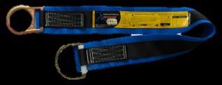 ACCESORIOS Anclaje portátil Tie Off Reata negra de 45 mm en poliéster con