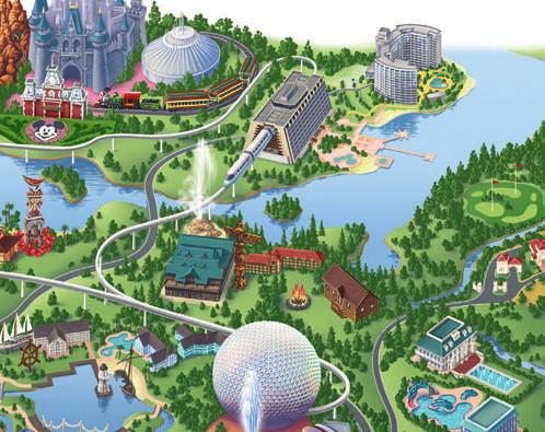 Water Park Walt Disney World Resort queda a sólo 32 kilómetros del Aeropuerto Internacional de Orlando (MCO), a sólo 11 kilómetros de otras atracciones en el área y a 6 kilómetros de los principales