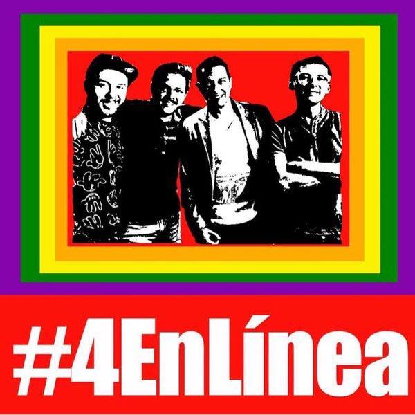 PROGRAMA RADIAL 5,2k escuchas x emisión #4enLínea es un programa en vivo que gira alrededor de 4 personajes abiertamente