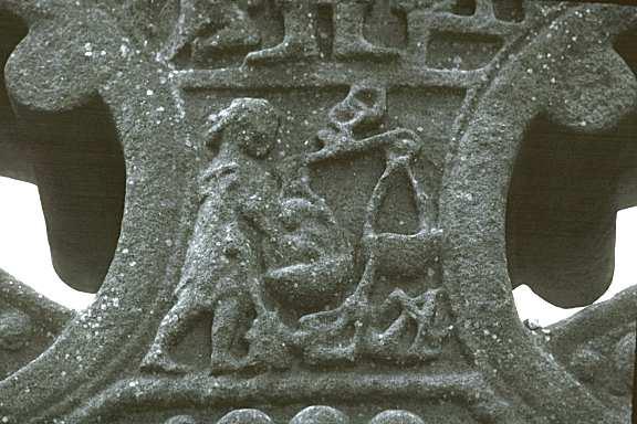 La Psicostasis Laura Rodríguez Peinado Psicostasis. Cruz de Muiredach, comienzos del siglo X, piedra, Monasterboice (Irlanda).