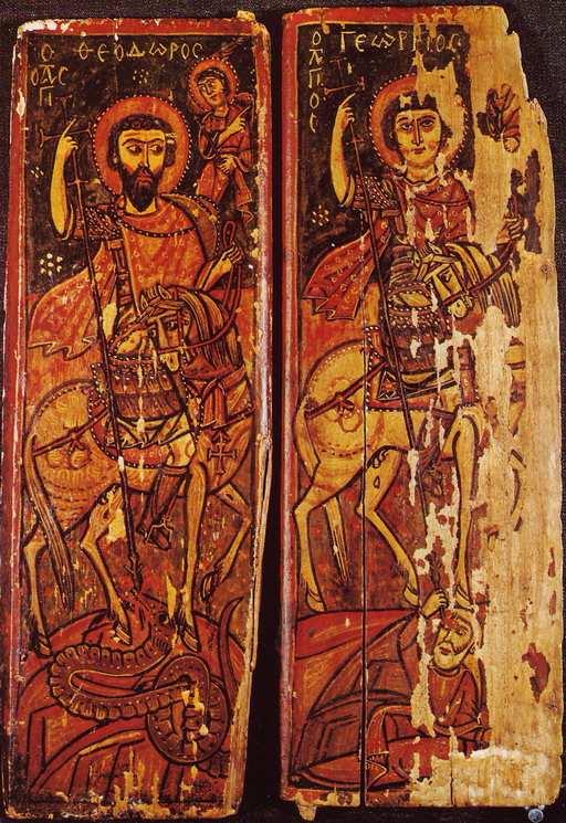 Mosaico del muro sur del coro de la catedral de Cefalù (Italia), c. 1145-1160.